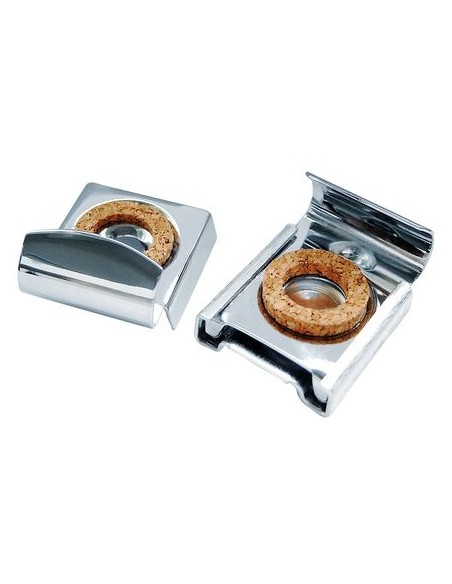 Patte à glace couche en liège Laiton chromé