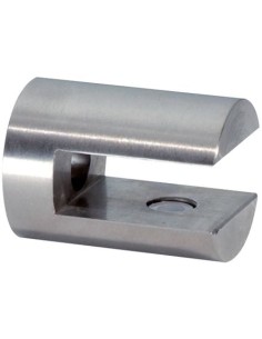 Support d'étagère cylindrique inox