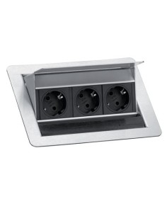 Bloc-prises escamotable FlipTop Push Small - EVOLINE