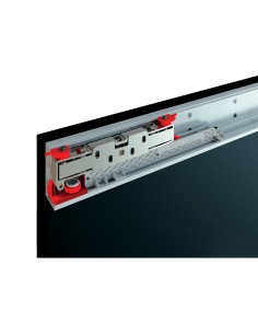 Ferrure Magic 2 coulissante pour 1 porte bois Largeur porte 1 100 mm charge 80 kg 2