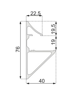 Profil porte-tablette 2