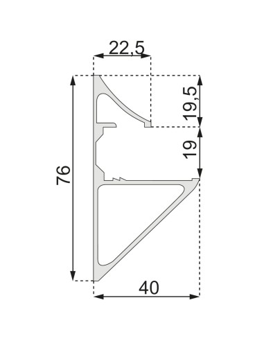 Profil porte-tablette