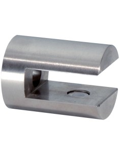 Support d'étagère cylindrique inox 2