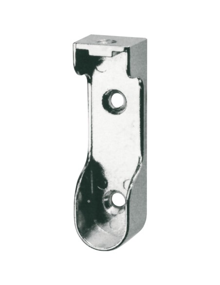 Support d'extrémité pour tube de penderie