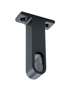 Support de tube sous tablette Support d'extrémité 2