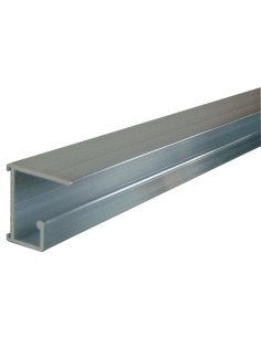 Profil pour dossier suspendu Montage à visser sous tablette 2