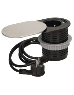 Prise encastrable SLIDY avec cache SYNERCIA 2